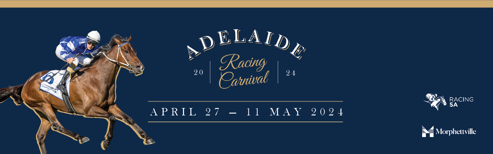 Adelaide Racing Carnival web banner 2024